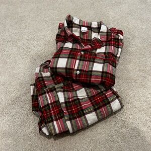 Hanna Andersson Adult Unisex Plaid Holiday Pajamas Size M